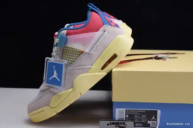 Bmlin Retro 4 Ice Air Union DC9533-800 Jordan Guava 0604